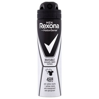 Men Motionsense Invisible Black + White - Antiperspirant v spreji